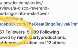 Bingo Revival 5000 Follower Club 775 Media De La Rosa Productions Instagram May 2019 copy